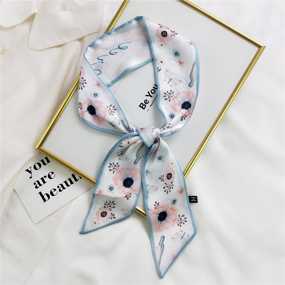 Neue Schals Seidenschals Damen Frühlings- und Herbstsaison Lange dekorative professionelle Schals Sommer Dünne Stile gepaart mit stilvollen Hemden