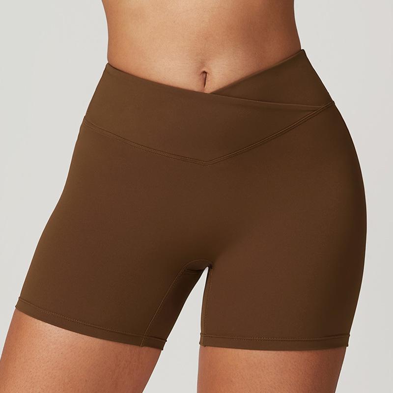 Recycelte High-Waist Yoga- und Laufshorts für Damen 8799
