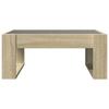 Infinity LED Coffee Table in Sonoma Oak 70 x 53 x 30 cm