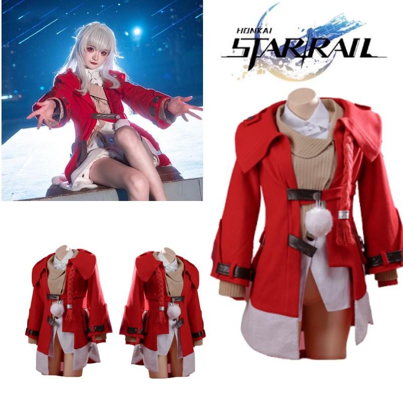 Original Style Snow Knit Fabric Huake Kelala Tasha Cosplay Full Costume Set
