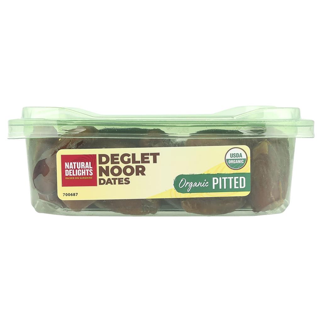 Natural Delights, Deglett Noor Dates, Organic Matcha, 12 Oz (340 G)
