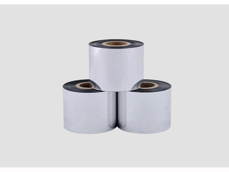 Scratch-Resistant Hybrid Full Resin Thermal Transfer Ribbon Roll for Barcode Printers