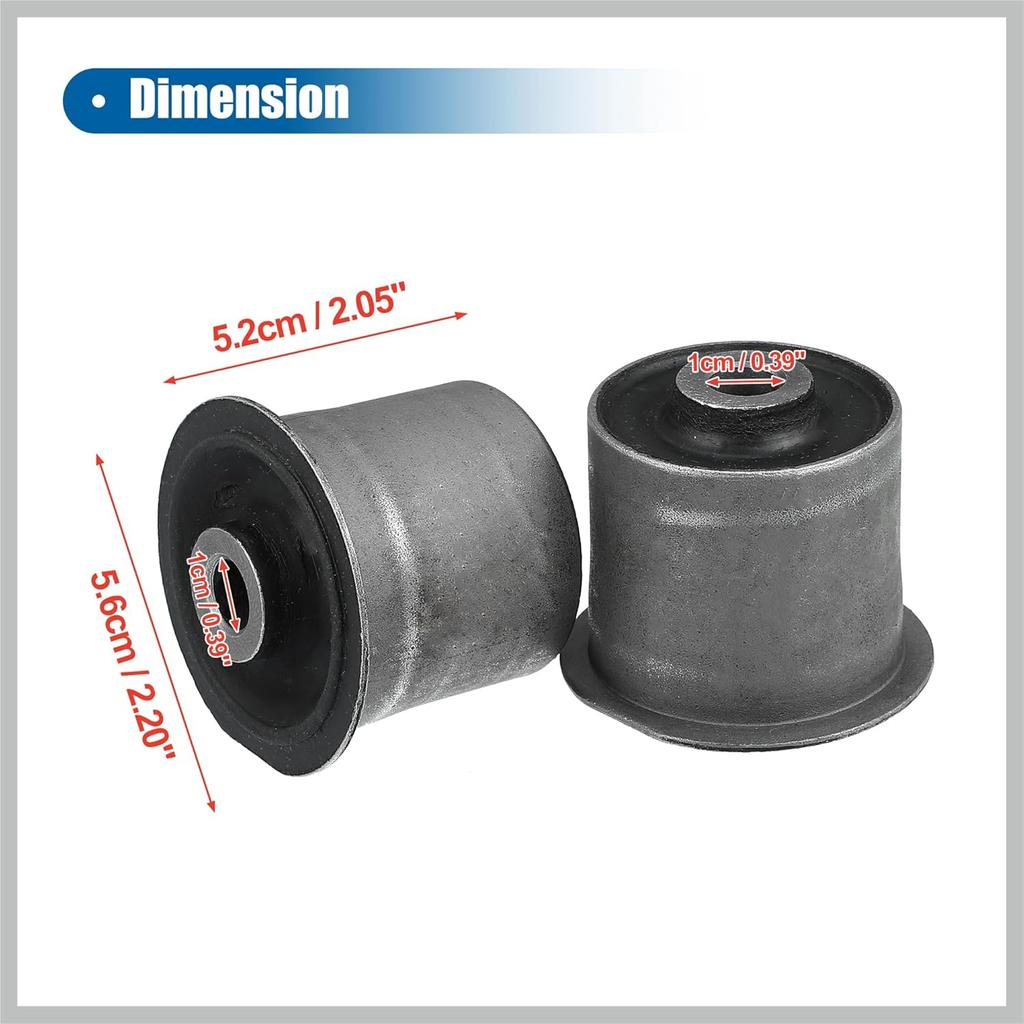 2pcs Front Upper Control Arm Bushing Suspension 52088214 for Jeep Grand Cherokee 2000-2004 Replacement Car Parts