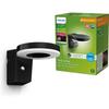 Utendørs solcellelampe - Philips - Zonal - Bevegelsessensor - 1,3 W - Svart