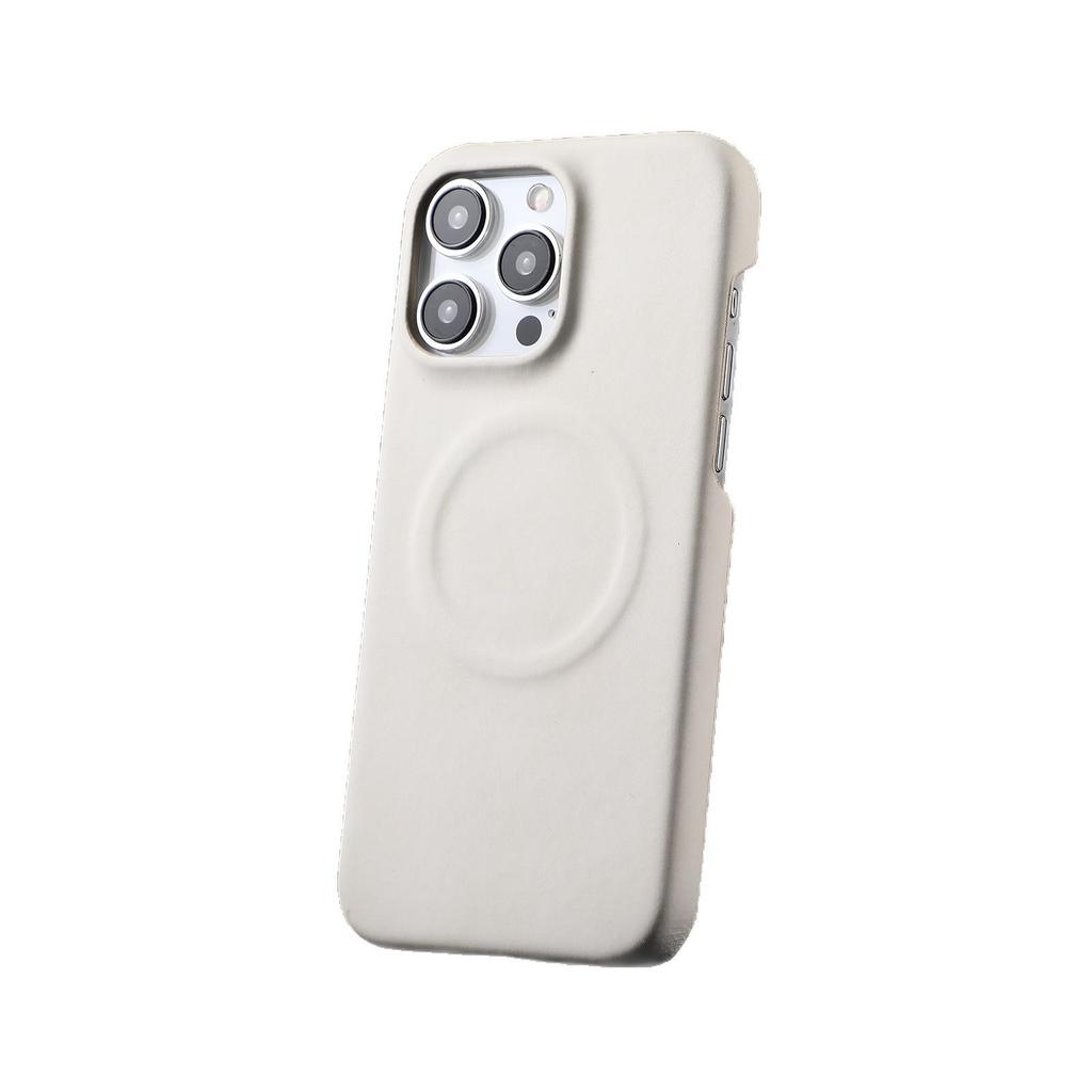 Suede Magnetic Case for iPhone 17 Pro Max: Skin-Feel, Half-Wrapped, Drop-Proof Protective Cover