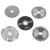 5Pcs Saw Cutting Blade Disc Outer Diameter 85mm Inner Diameter 15mm Mini Carbide Circular Saw Blade for Cutting Tool