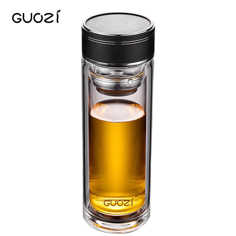 Guozi GZ-S59 Double-Layer Glass Insulated Tumbler 350ml