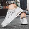 Big mesh shoes student board shoes men's casual little white shoes youth fashion versatile trend men's shoes summer 2025