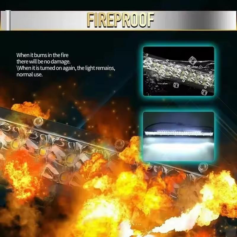 12D LED Light Bar 60W 120W 180W Work Light 12V 24V for Offroad Truck ATV Tractor 4X4 LED Bar 4WD Driving Lamp