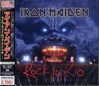 CD IRON MAIDEN  Rock In Rio TOCP5377677 EMI 2006 Japan ObiRock Used