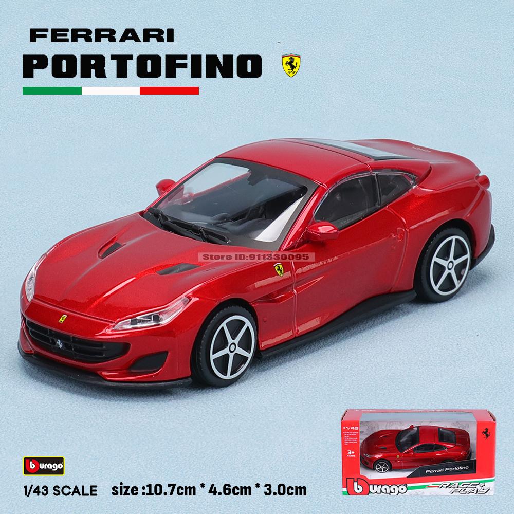

Bburago 1:43 Ferrari Collection Multiple styles Purosangue SP2 250 458 488 Alloy Luxury Vehicle Diecast Car Model Toy Collection