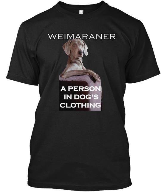 Weimaraner People Tee T-Shirt Made in the USA Size S to 5XL Unisex T-Shirt XXXXL