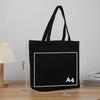 Custom High-End Canvas Tote Bag with Logo Printing