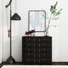 Rectangular Wall Mirror with HD Glass - Black
