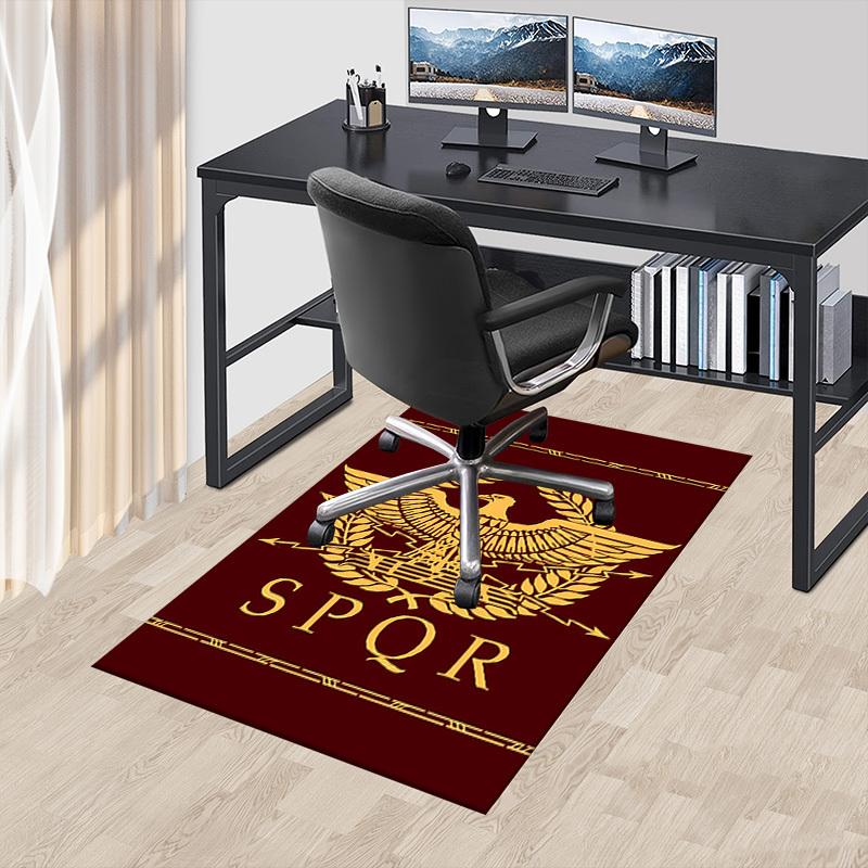 1pc Eagle SPQR Carpet, Office Rug Outdoor Mat Home Decor Area Carpet Festival