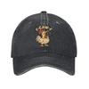 FCawF Lustiges Huhn Hahn Unisex Damen Baseballkappe Sarkastischer Humor Used Gewaschener Hut Lässig Outdoor Workouts Snapback