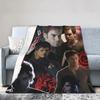 Dexter Morgan Soft Plush Throw Blanket for Kids  Cozy Flannel Bedspread Bedroom Bed Cover