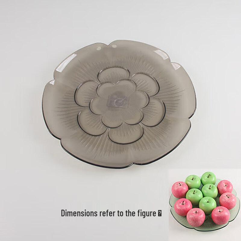 Star Design Transparent Acrylic Serving Plate