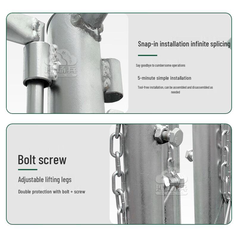 Shachangbing Outdoor Rainproof Sunshade Awning Tent