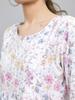 Monte Carlo Women Regular Fit Off White Top