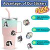 50Pcs Mo Dao Zu Shi (Grandmaster of Demonic Cultivation) Anime Stickers - Wei Wuxian DIY Stickers - Suitable for Skateboards Mobile Phones and Toys