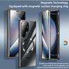 Phone Case for Samsung Galaxy S23 S24 FE S25 Ultra 360° with Lens Full Protection Magnetic Metal Frame + Tempered Glass Cover