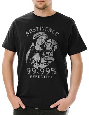 Abstinence Mary Pánské tričko Abstinence Ateismus Ježíš Ateista Ateismus