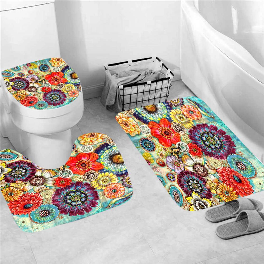 Aquarell Libelle Duschvorhang Badematte Toilettendeckel Sockel Teppich Bad Dekor Aquarell Libelle Duschvorhang Badematte Toilettendeckel Sockel Teppich Bad Dekor
