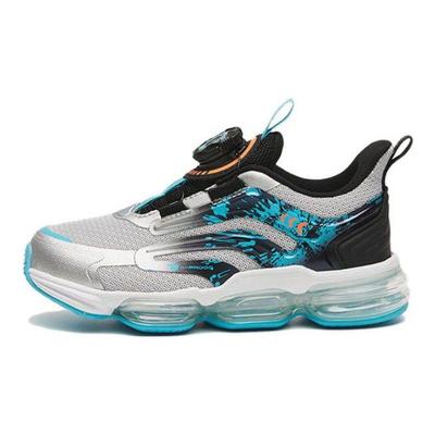 Antiskid Wear-Resistant Low-Top Running Shoes Kids Sneakers Blue Silver Black 312319913-5