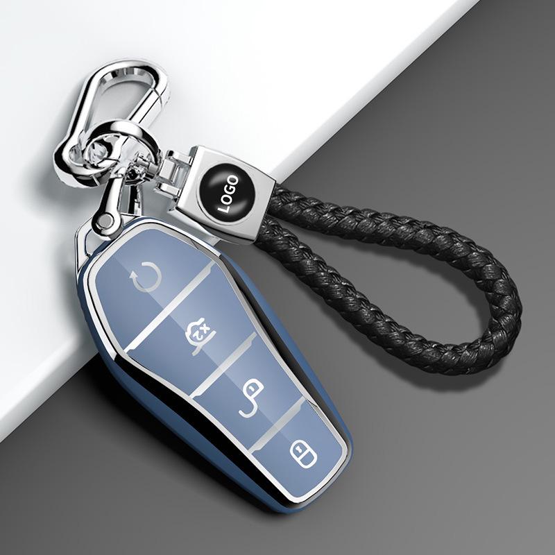 Compatible Key Cover for BYD Han EV, Tang DM/MAX, Song Pro, Qin PLUS, Yuan Models - Women’s Shell Buckle Bag