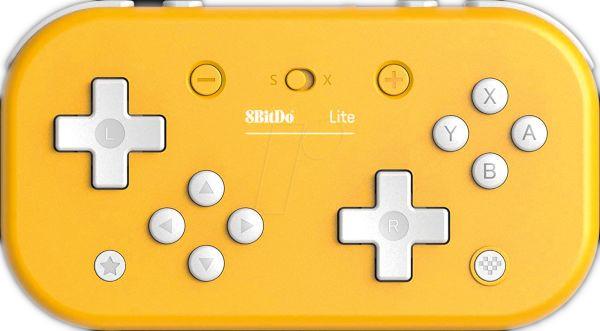 8bitdo Lite Bt Gamepad Yellow