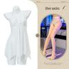 Night Fragrance Lace Erotic Lingerie: Sexy Plus Size See-Through Mesh Nightgown