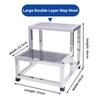 Strong Weight-bearing Pedal Stool household Portable Footstool Thickened Stainless Steel Step Stool