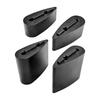 2pcs Carbon Fibers Bike Handlebars Risers Spacers Bike Handlebars Elevations Spacer for Enhancing Cycling Comfortable