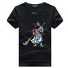 Chinese Style Three Kingdoms Heroic Image Guan Yu Printed T-Shirt 100% Cotton O-Neck Short Sleeve Casual Mens T-shirt Size S-3XL