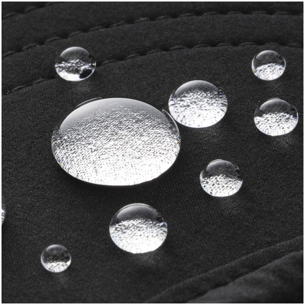 Mizuno Training Wear Proof Fleece Cold Adult Black X Black Cap, Weather, Water-Repellent, Reversible, (Head Circumference 55-60cm), 32JWB510,
