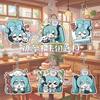 Hatsune Miku Princezna Akrylový Klíčenka Virtuální Idol DIY Přívěsek Anime Postava Sběratelský Dárek Pro Fanoušky Cosplay Doplněk