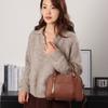 Retro Tote Bag For Women'S 2025 Winter New Textured Frosted Shoulder Bag With Large Capacity Crossbody Commuting Handbag
