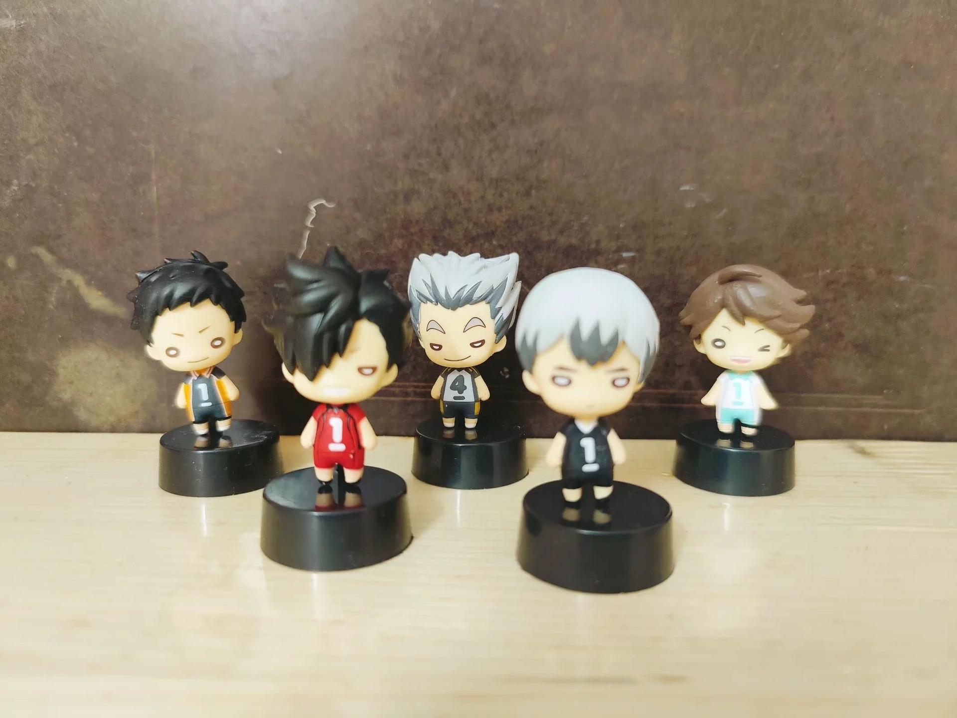 Volleyball Junior Q Edition 5, Doudou Eye, and Kawatsu, Tsukishima Firefly, Clay Man, Ornament, Bag Figure
