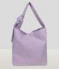 A By A Waffle Pure Cotton Bobusang Shoulder Eco Bag Light Purple