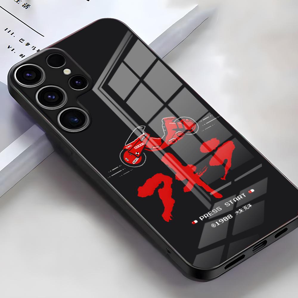 AKORA Phone Case For Samsung S26 S25 Edge Ultra S23 S22 S21 S20 Ultra Plus S24 Fe A54 A53 A25 Glass Cover