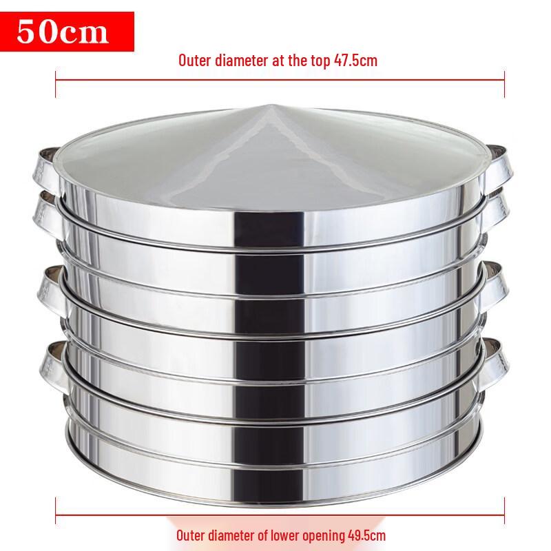 Stainless Steel Multi-layer Steamer Basket