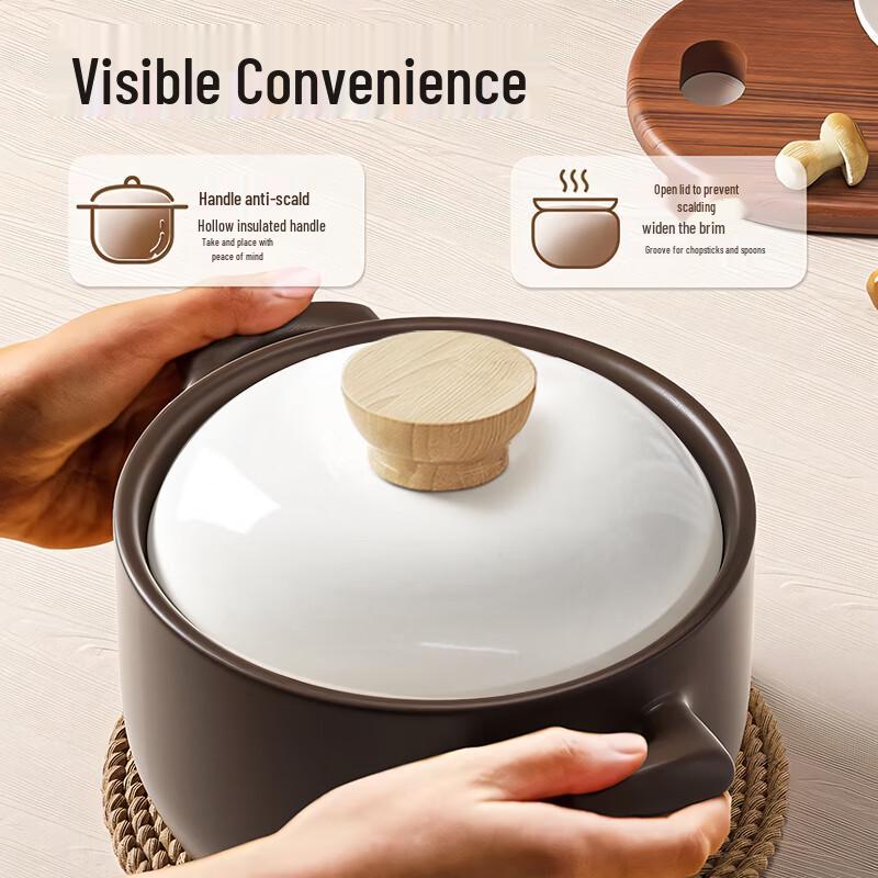 Royalstar High-Temperature Ceramic Stew Pot