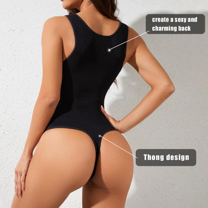 Women S Shapewear Bodysuit Tummy Control Butt Lifting Thong Corset