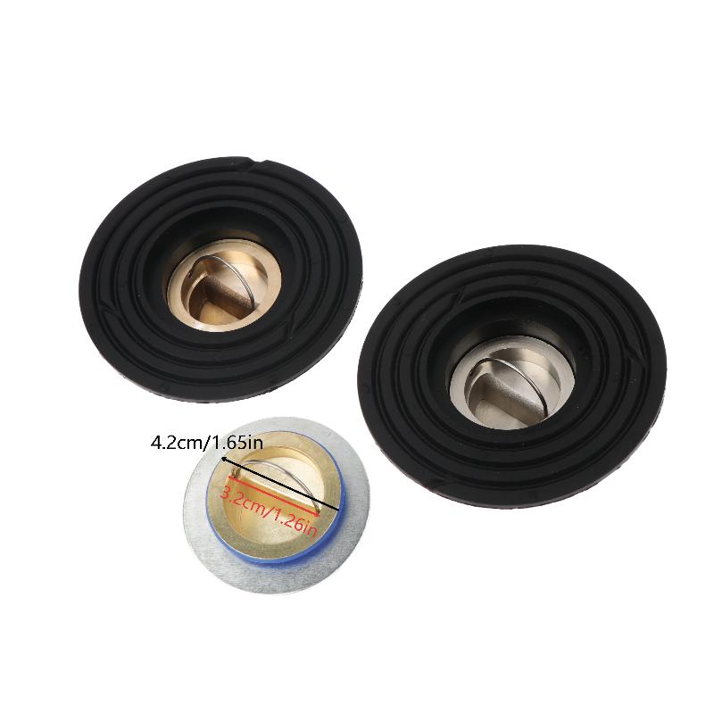 Universal Toilet Floor Drain Backflow Preventer Core Anti Odor Seal Valve With Rubber Gasket Household Bathroom Floor Drain