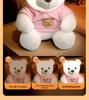 2026 Creative Plush Bear Tap Light with Type-C Charging – Bedroom Night Light Ornament