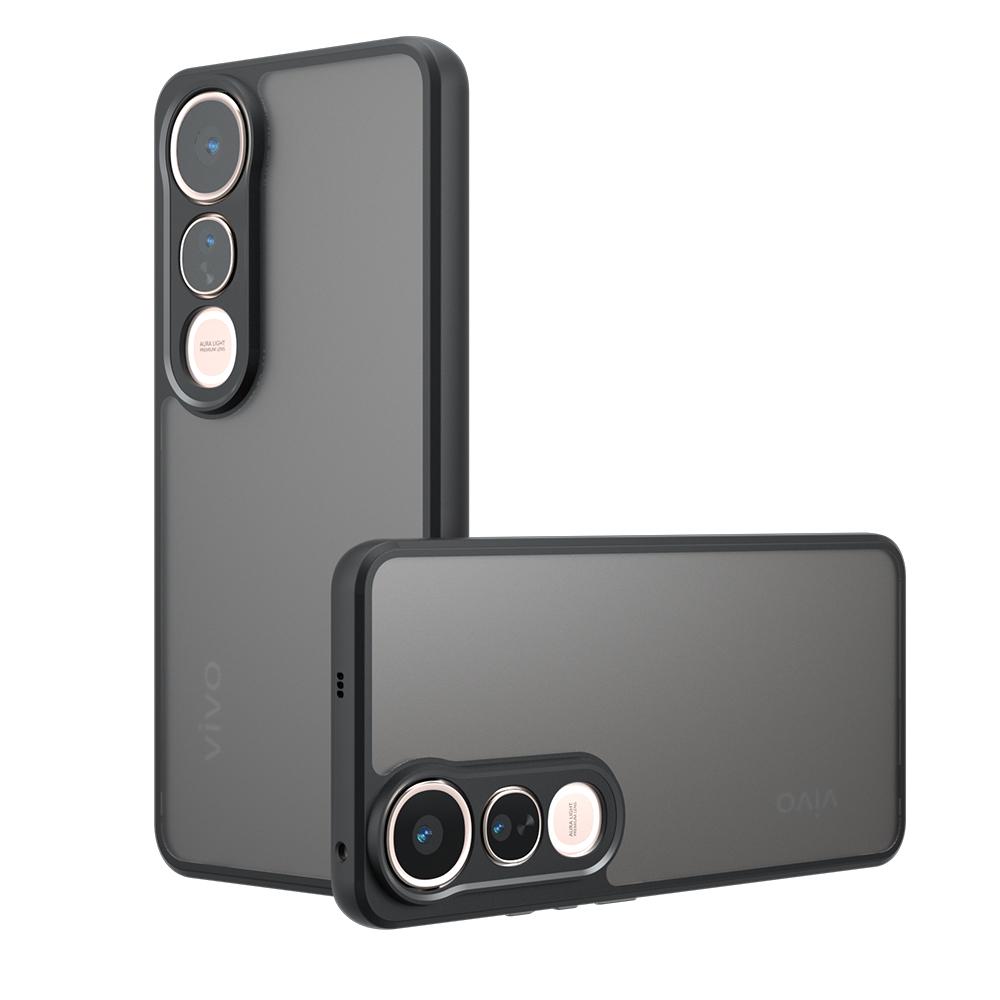 

For Vivo V50 Lite Case Matte Magsafe Drop-proof Built-in Airbag Corner Non-yellowing Material Soft Cover Pc + tpu&vivo V50 Lite