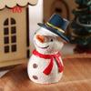Hot Xmas Tree Exquisite Christmas Ornaments Santa Clause Resin Craft Miniature Figurine