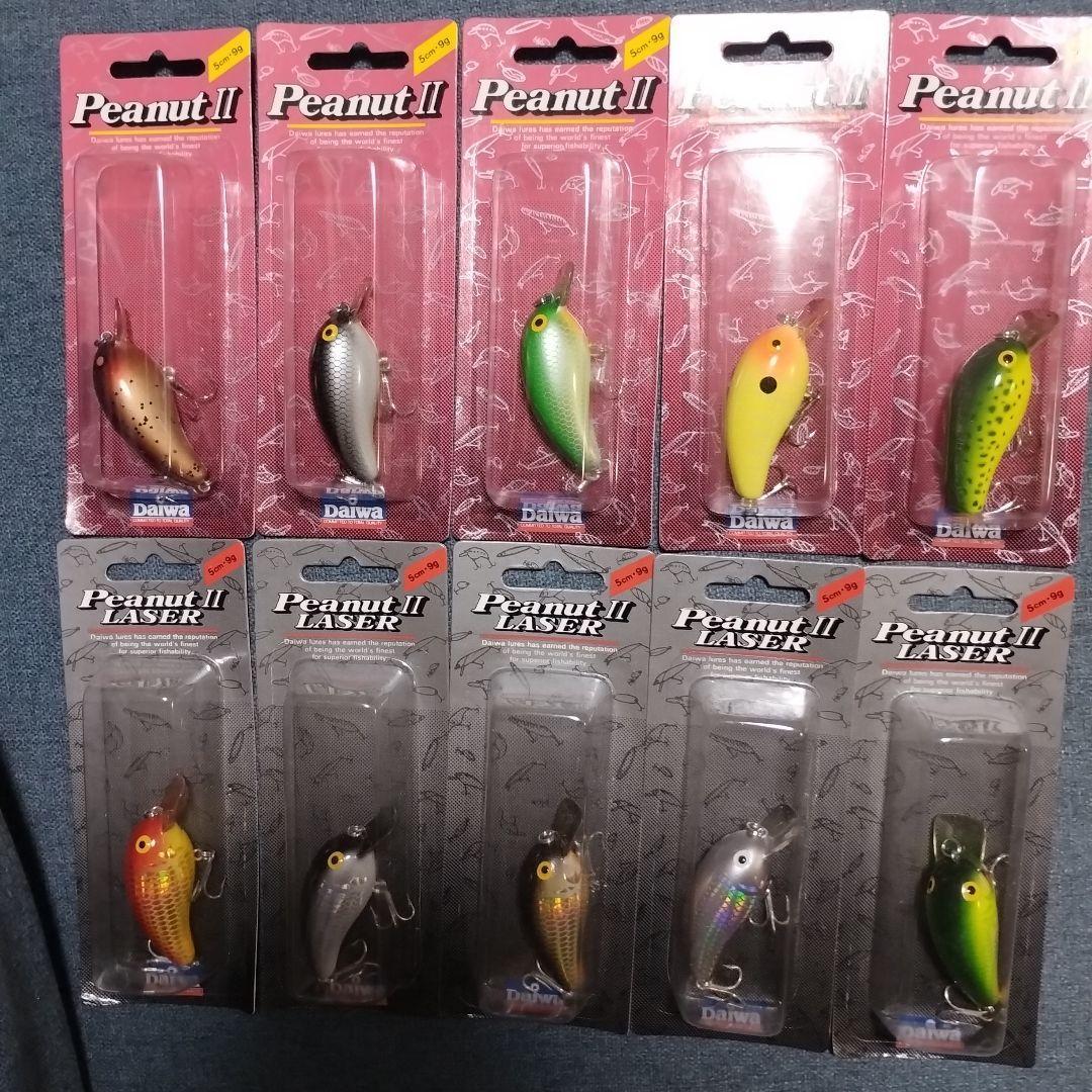Used Daiwa Peanuts II new unopened set of 10
