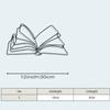 Vintage Library Metal Wall Art Powder Coated Book Mural Gift for Book Lovers Home Decor